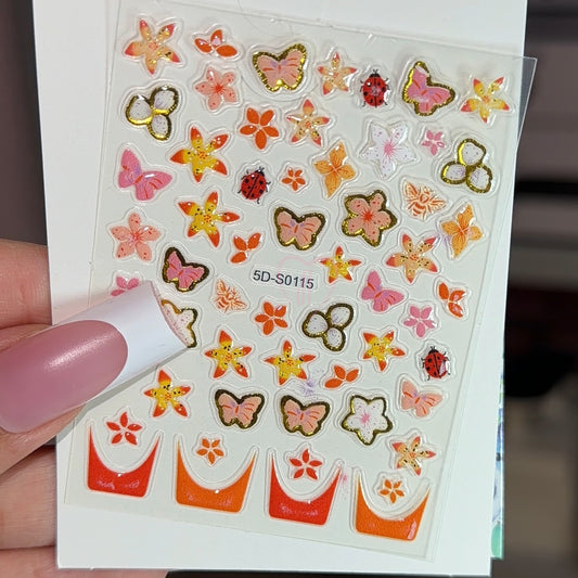 Nail sticker- autumn fall designs