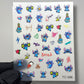 Stitch Nail Art Stickers – Cute Waterproof Cartoon Nail Decals