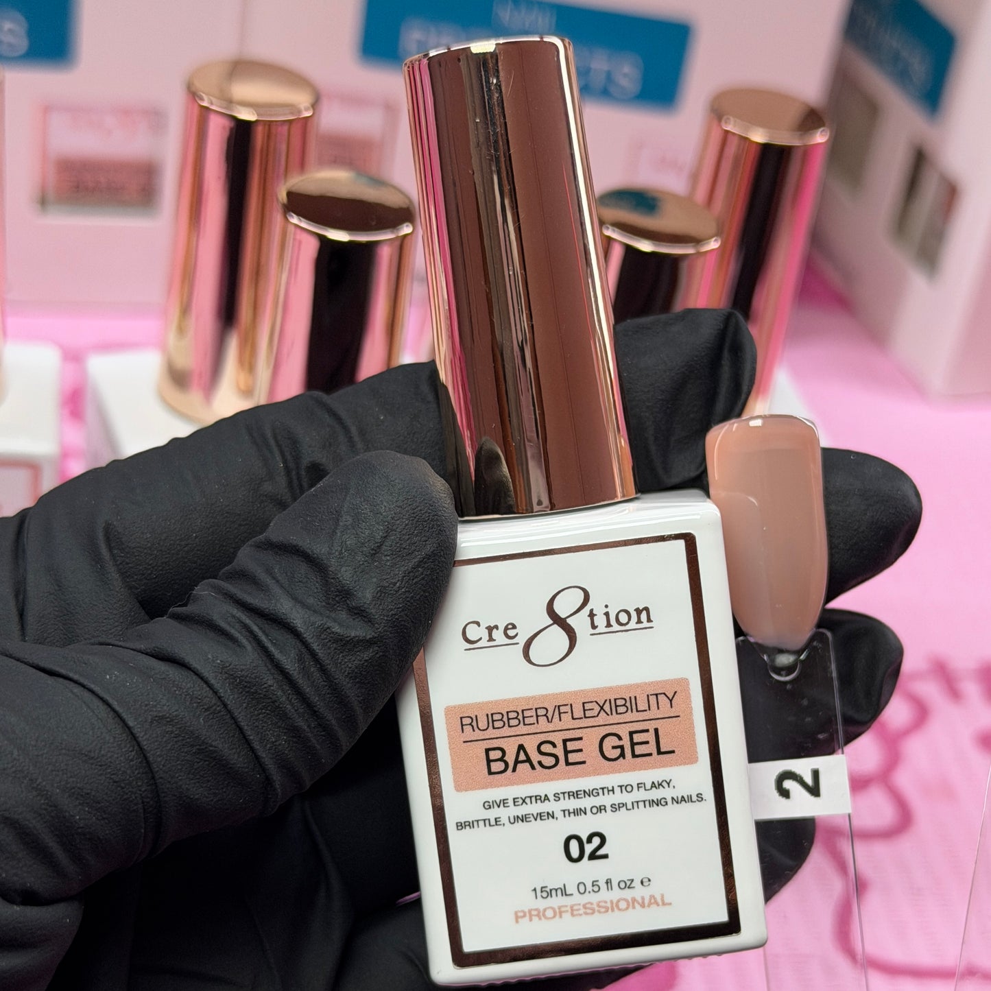 Cre8tion Rubber/Flexiblity| Base Gel