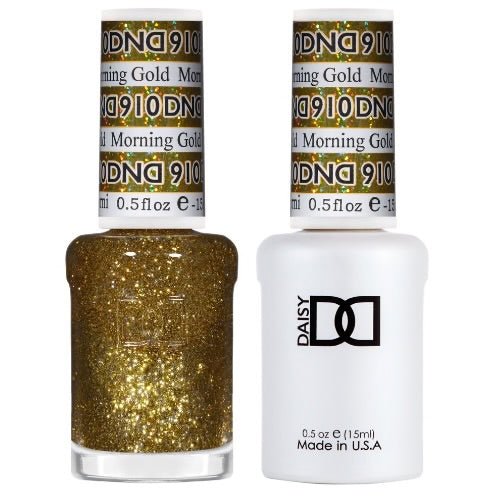 910 DND Gold Morning – Gel & Regular Polish Duo | - JTessentials