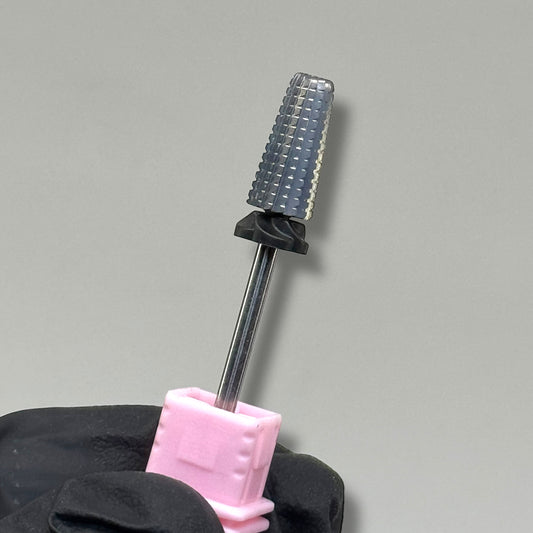 XC 5-in-1 Nail Drill Bit – Extra Coarse Carbide Bit for Fast Acrylic & Gel Removal