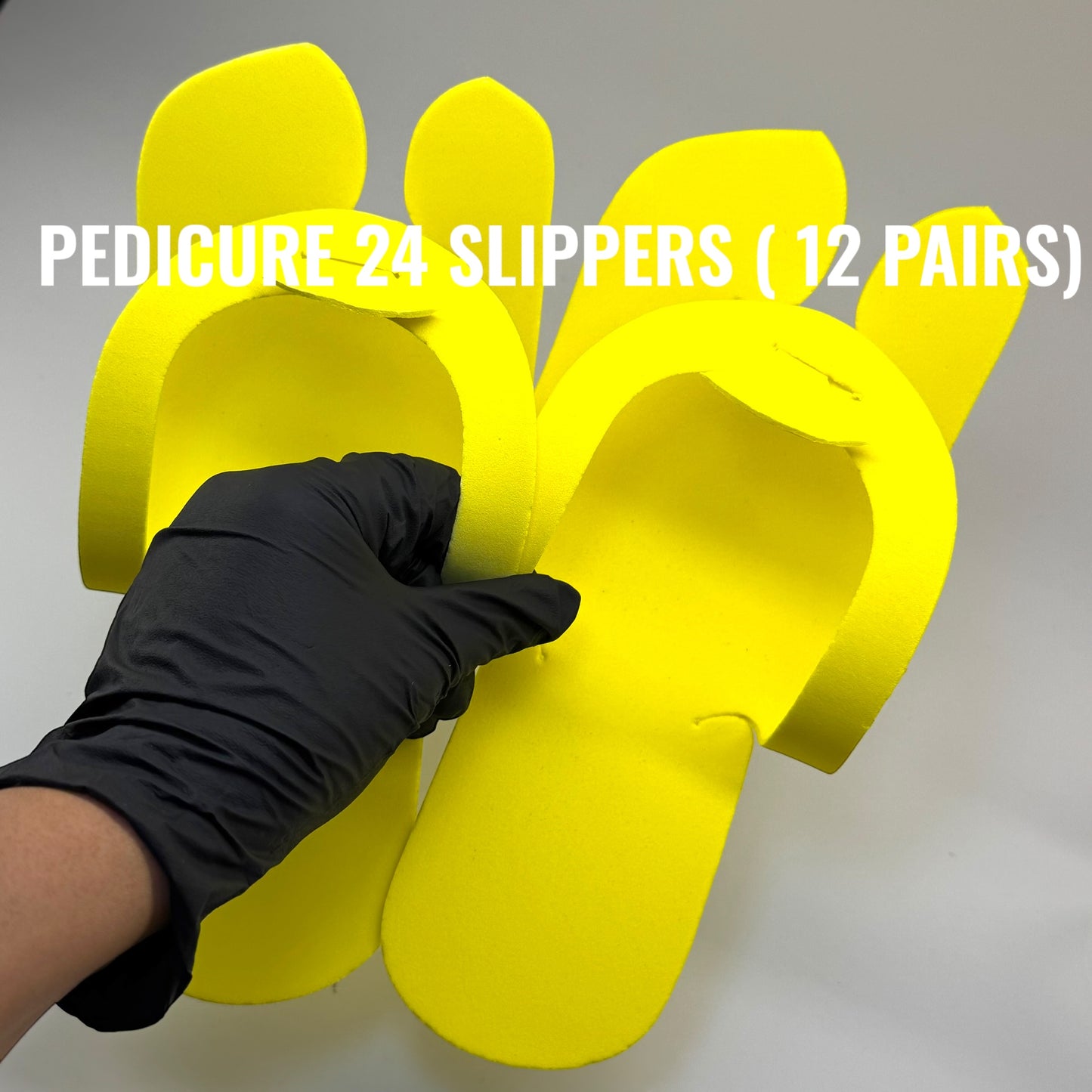 Disposable Pedicure Sandals – 12 Pairs for Professional & Home Use