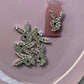 6-Piece Bunny Rhinestone Nail Charms – Playboy-Inspired Luxury Nail Art
