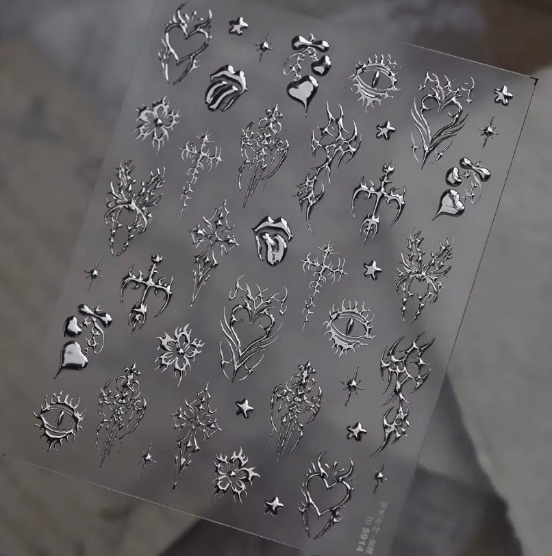 Nail sticker-designs