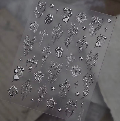 Nail sticker-designs