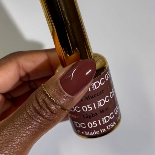 #051 DC Gel Polish – Light Macore | Long-Lasting High-Shine Gel Color