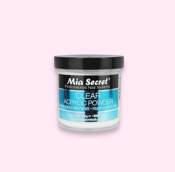 Clear Acrylic Powder Mia secret