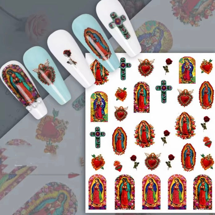 Virgencita de Guadalupe - nail sticker