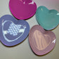 1 pc- Nail Heart Shape Tray for nail tools or nail decorations