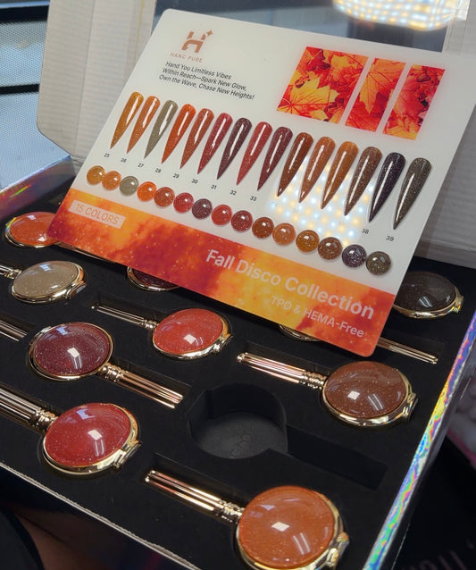 Fall Disco Gel Collection 15 Colors (25 - 39)