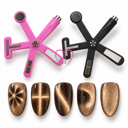 Strong Multi-Shape Magnetic Wand for Cat Eye Gel Designs