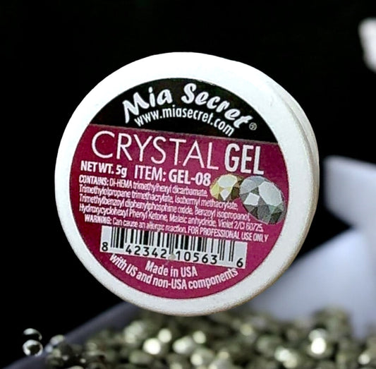 Crystal Uv led Gel -Rhinestone glue Mia secret