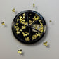 Butterfly Gold Nail Charms Wheel – 3D Metallic Butterfly Decorations for Nails