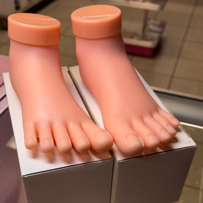 Practice Foot 🦶🏼for pedicure-plastic