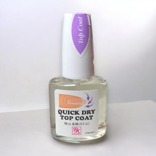 KISS Nail Rescue Quick Dry Top Coat – Fast-Drying, Long-Lasting Shine