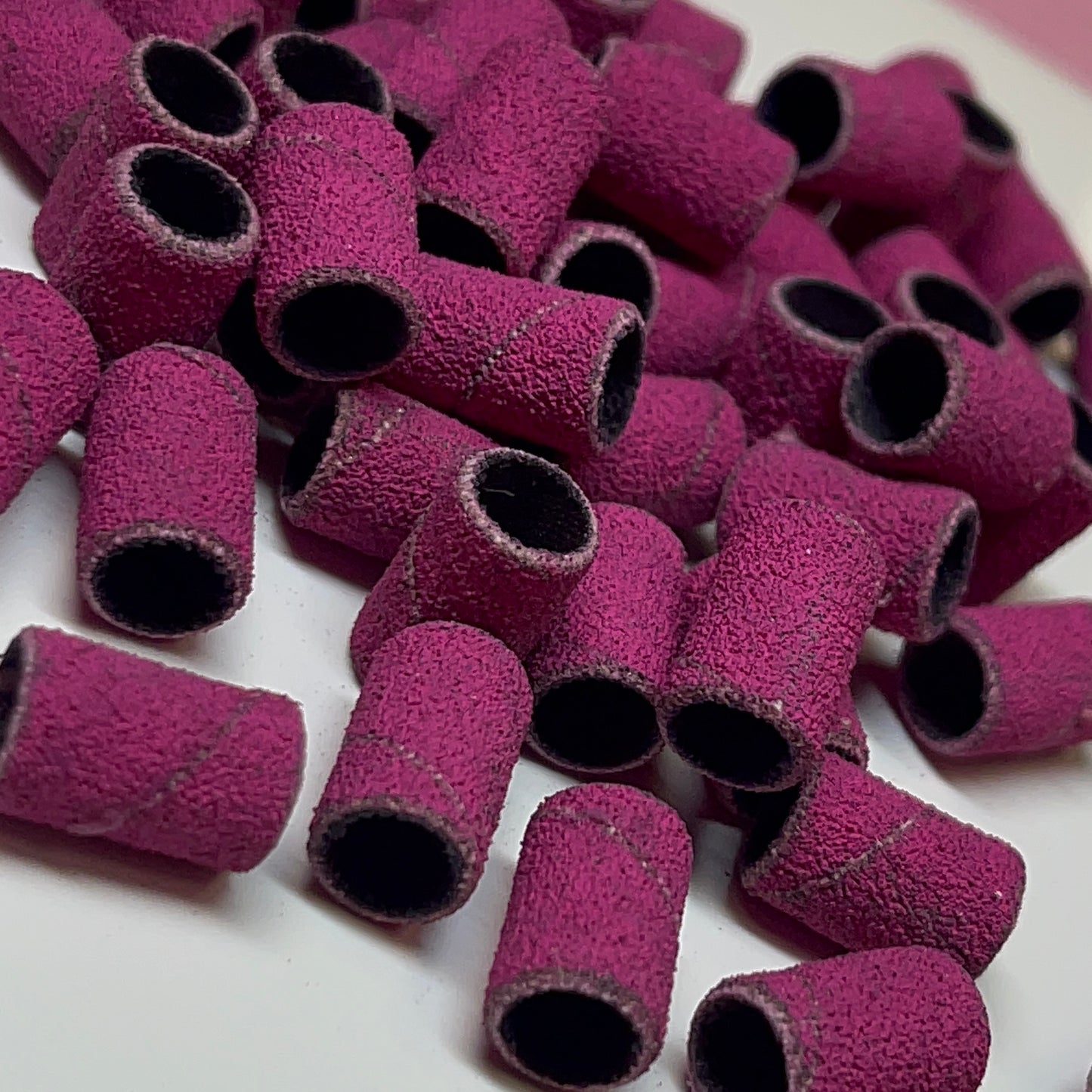 Pink sanding bands -50 pcs bag