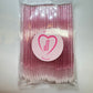 100 pcs Disposable Swabs Pink