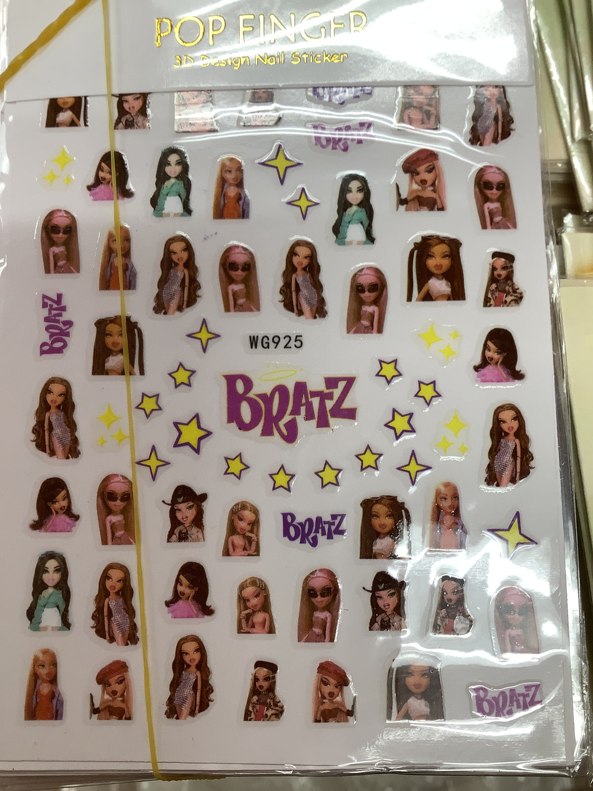Bratz Nail stickers-WG925