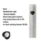Bling Heart-Shaped Handheld UV LED Nail Lamp