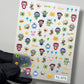 Labubu Nail Stickers TC -575– Cute Cartoon Nail Decals