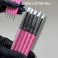 Pink Silicone Carving & dotting Gel Tools - 5 PCs Pack