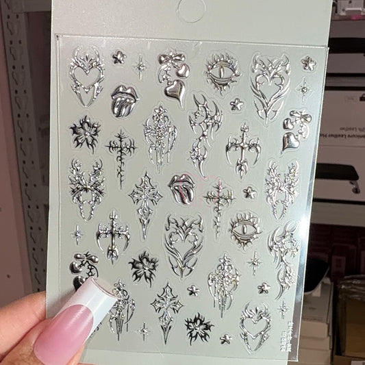 Nail sticker-designs