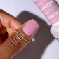 DND #444 Short “N” Sweet – Gel & Matching Polish Duo | Soft Natural Pink Nail Color