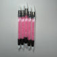 PINK -Silicone Pencils Molding Gel Tools - 5 PCs Pack