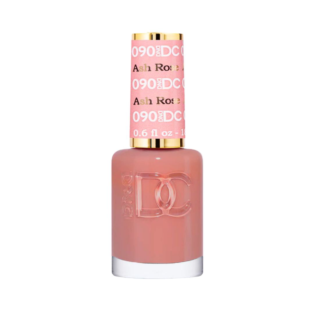 Ash Rose #090 DC Gel Duo – Elegant Dusty Rose Nail Polish Set | Long-Lasting Gel & Matching Lacquer
