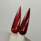 LS-06 Burnt Red Chrome Pigment - Bold Metallic Nail Art Effect