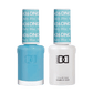 DND #436 Baby Blue – Gel & Matching Polish Duo | Soft Pastel Blue Nail Color