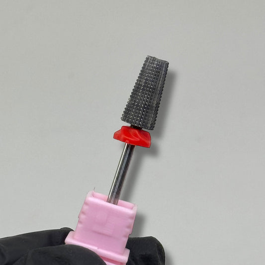 5-in-1 Medium Coarse Nail Drill Bit – Multi-Directional Carbide Bit for Acrylic Removal, Shaping & Surface Work