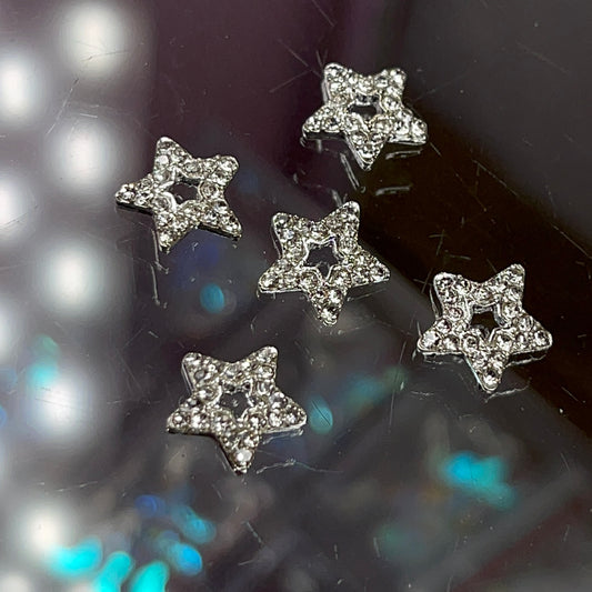 Star charm-5 pcs bling Nail charm