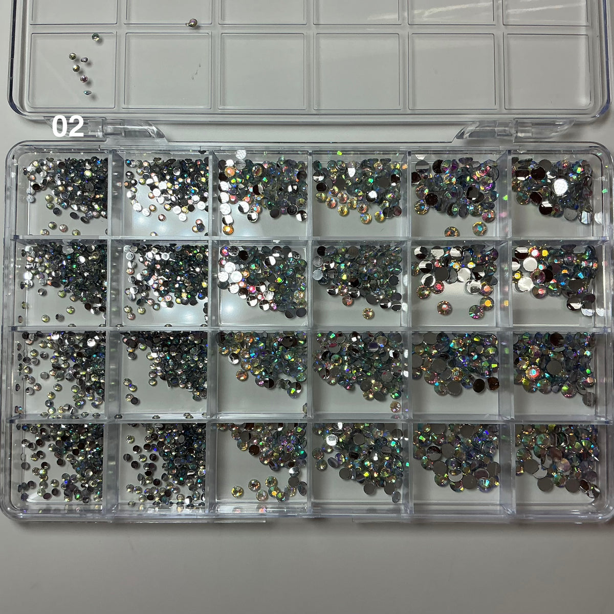 Rhinestone box mix