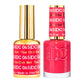 Thai Chilli Red #065 – DND Gel Duo | Bold Spicy Red Gel & Matching Lacquer | Long-Lasting Shine