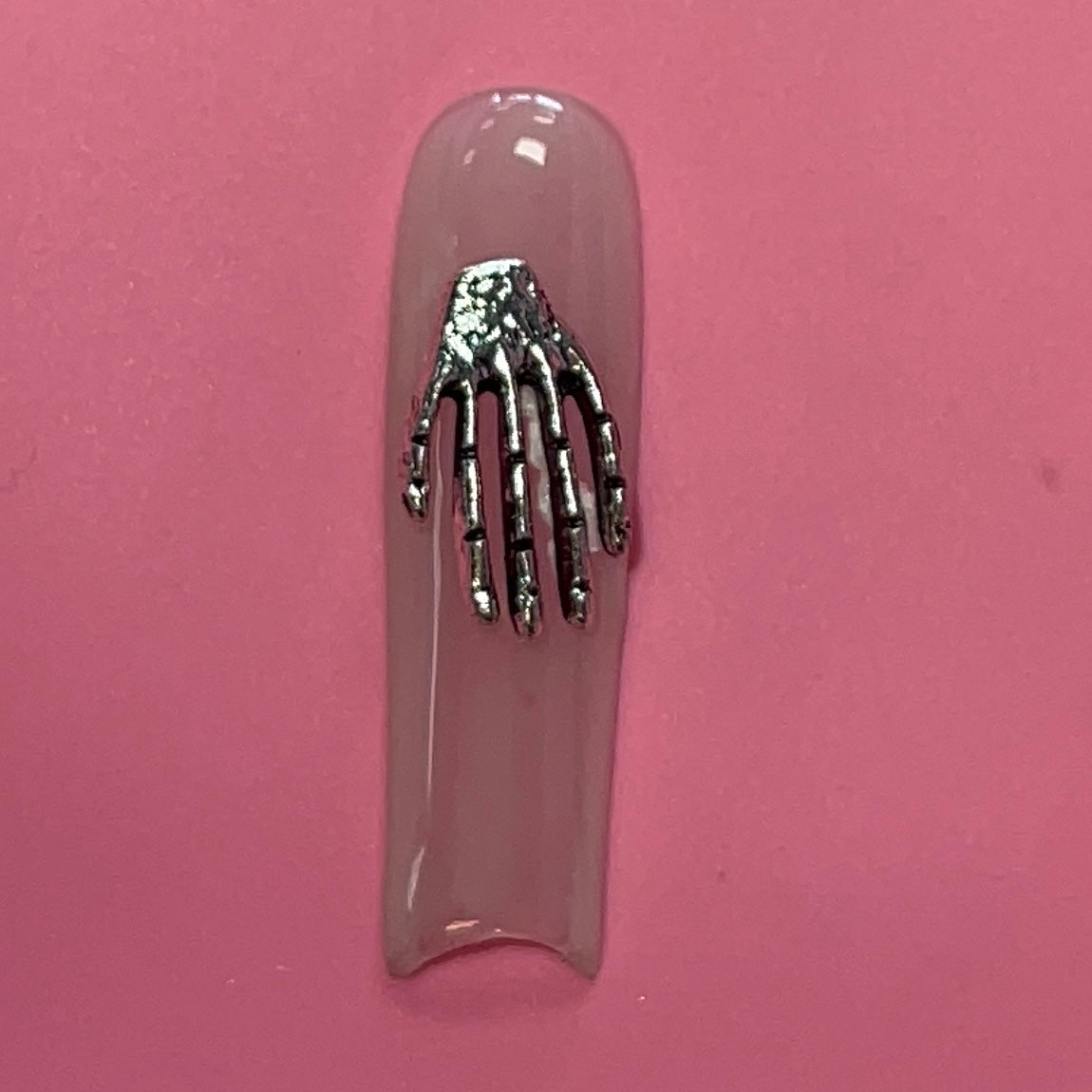 Skeleton HAND •  Halloween nail charm