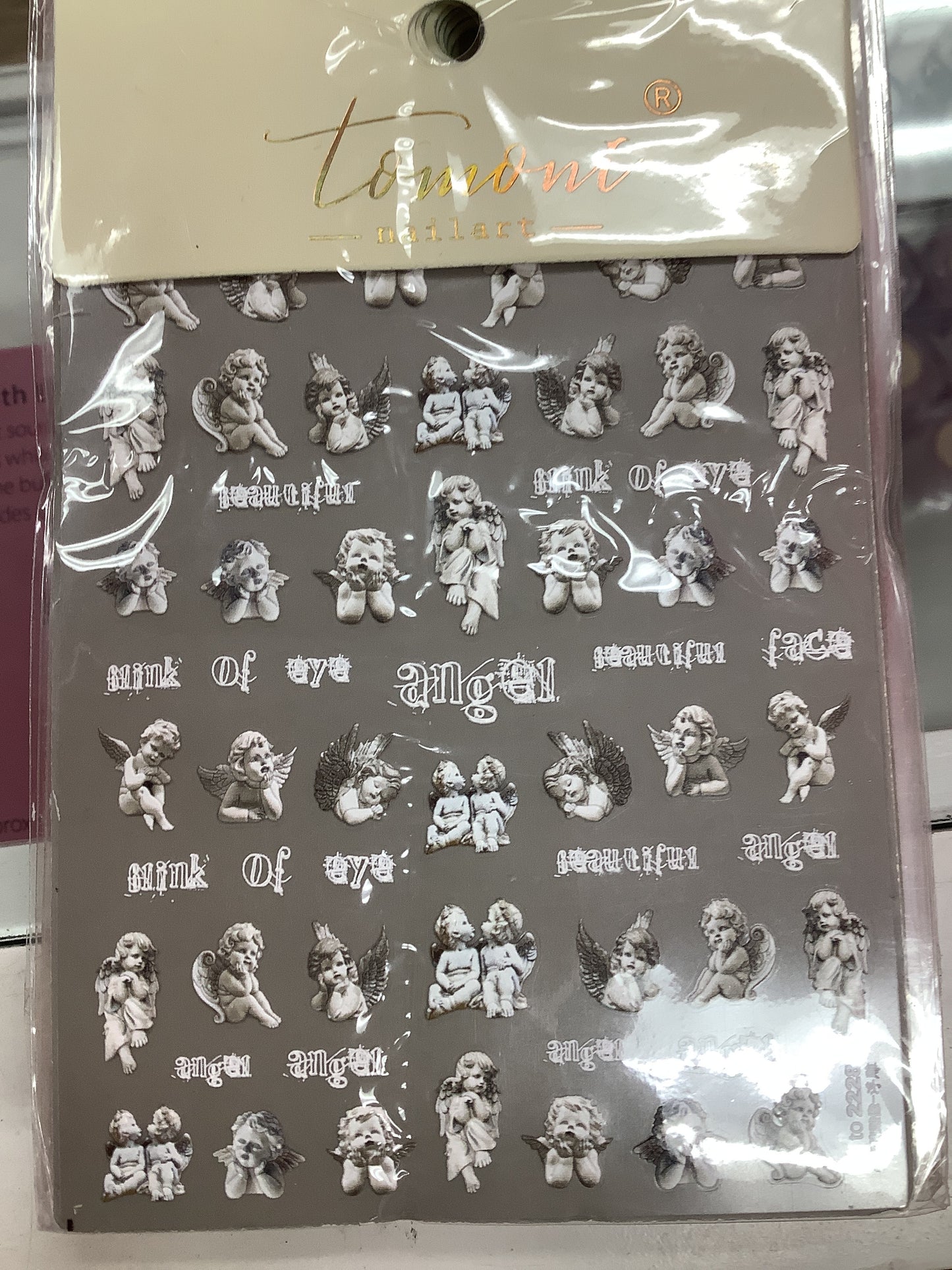 Angel Nail sticker- 2228