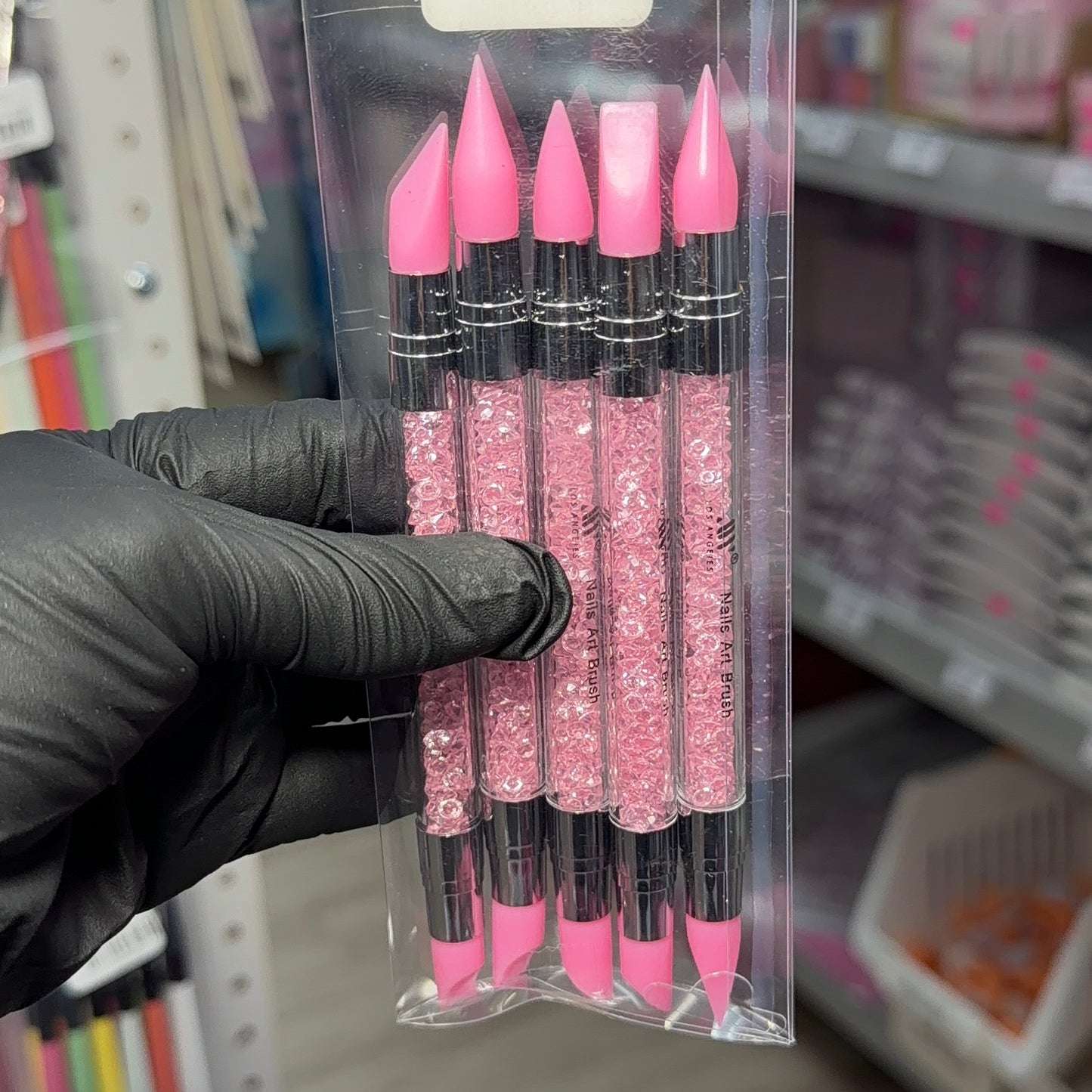 PINK -Silicone Pencils Molding Gel Tools - 5 PCs Pack