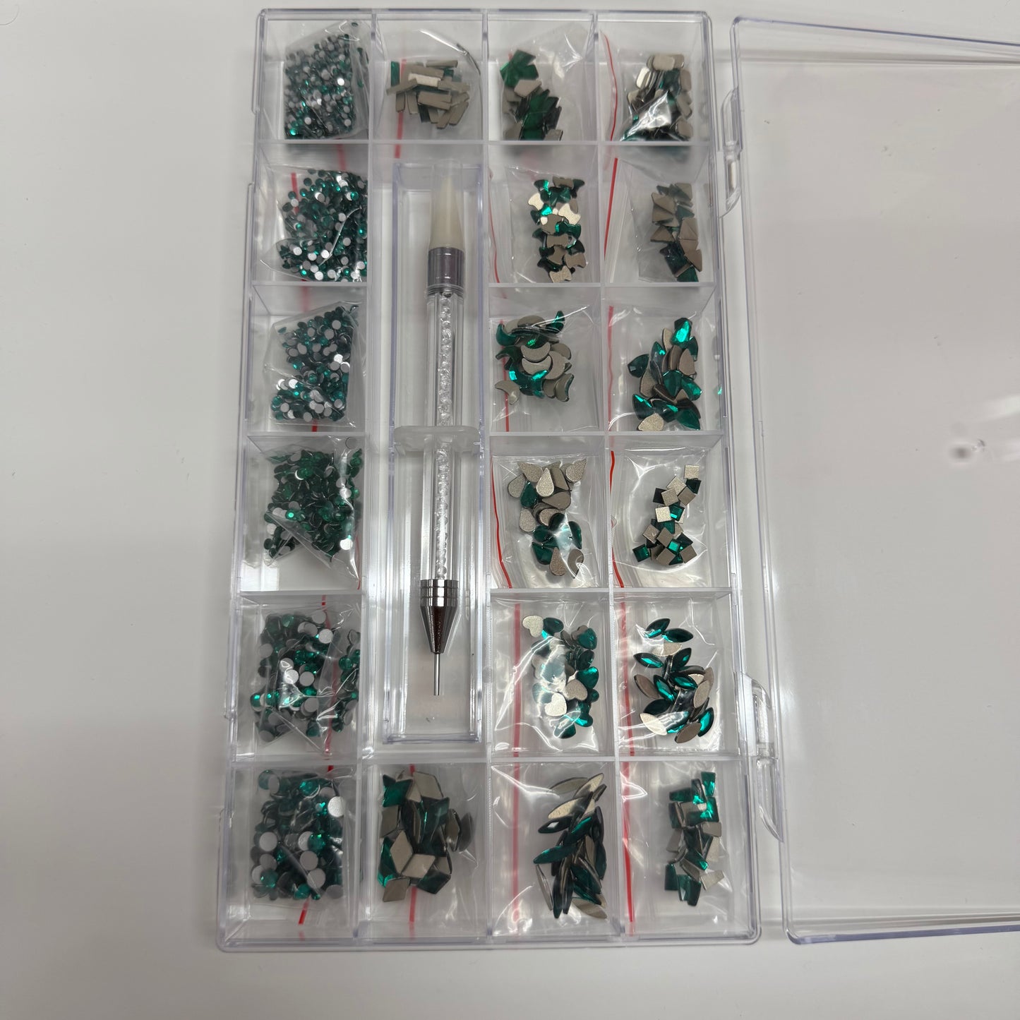 Emerald   • Wax pen tool &High Luxury Crystal Box
