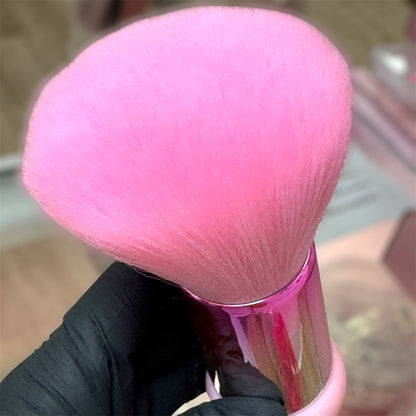 Pink Luxe Dusting Brush – Ultra Soft Nail Cleaning Brush