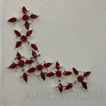RED Cross Nail Charms