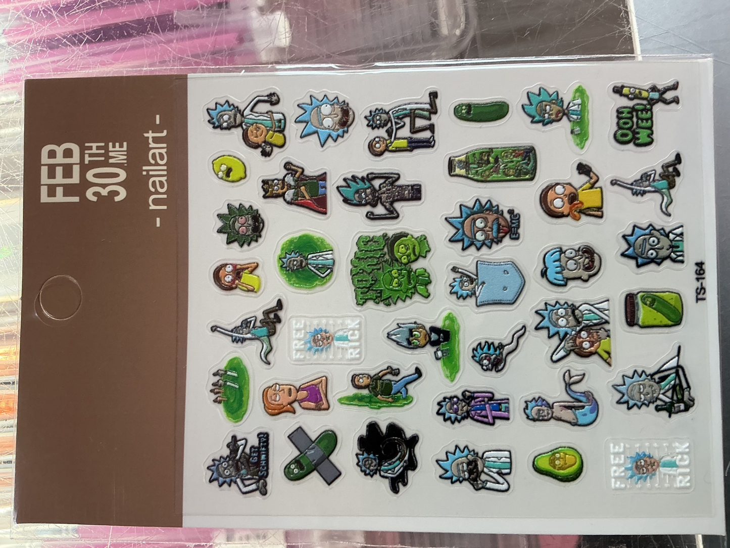 Cartoon Character Nail Stickers |TS-164