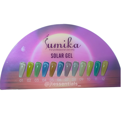SUMIKA Solar Color Changing Gel– UV & Sun Reactive