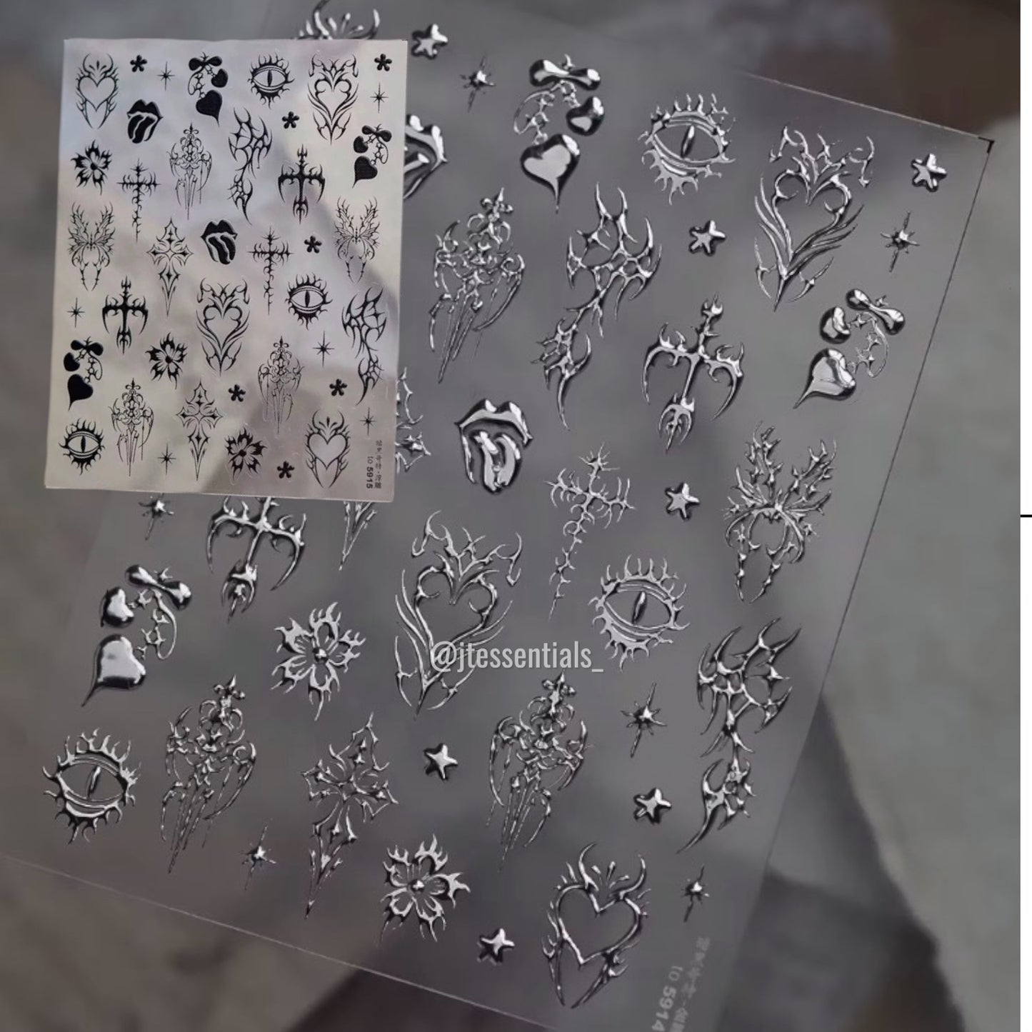 Nail sticker-designs