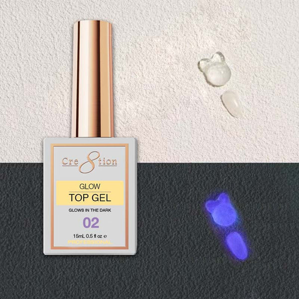 Cre8tion Glow in the Dark Top Coat 0.5oz