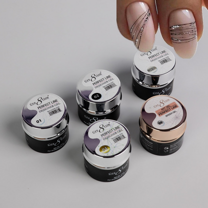 Cre8tion Perfect Line/ Spider Design Gel 0.26oz