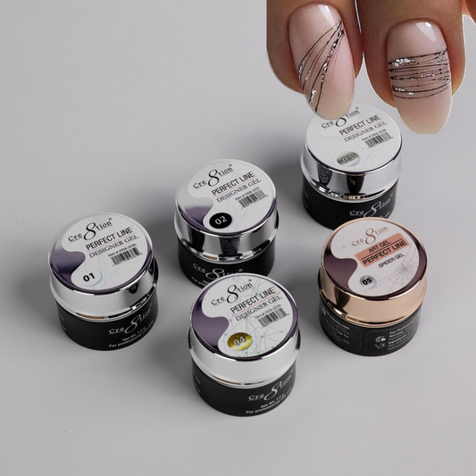 Cre8tion Perfect Line/ Spider Design Gel 0.26oz