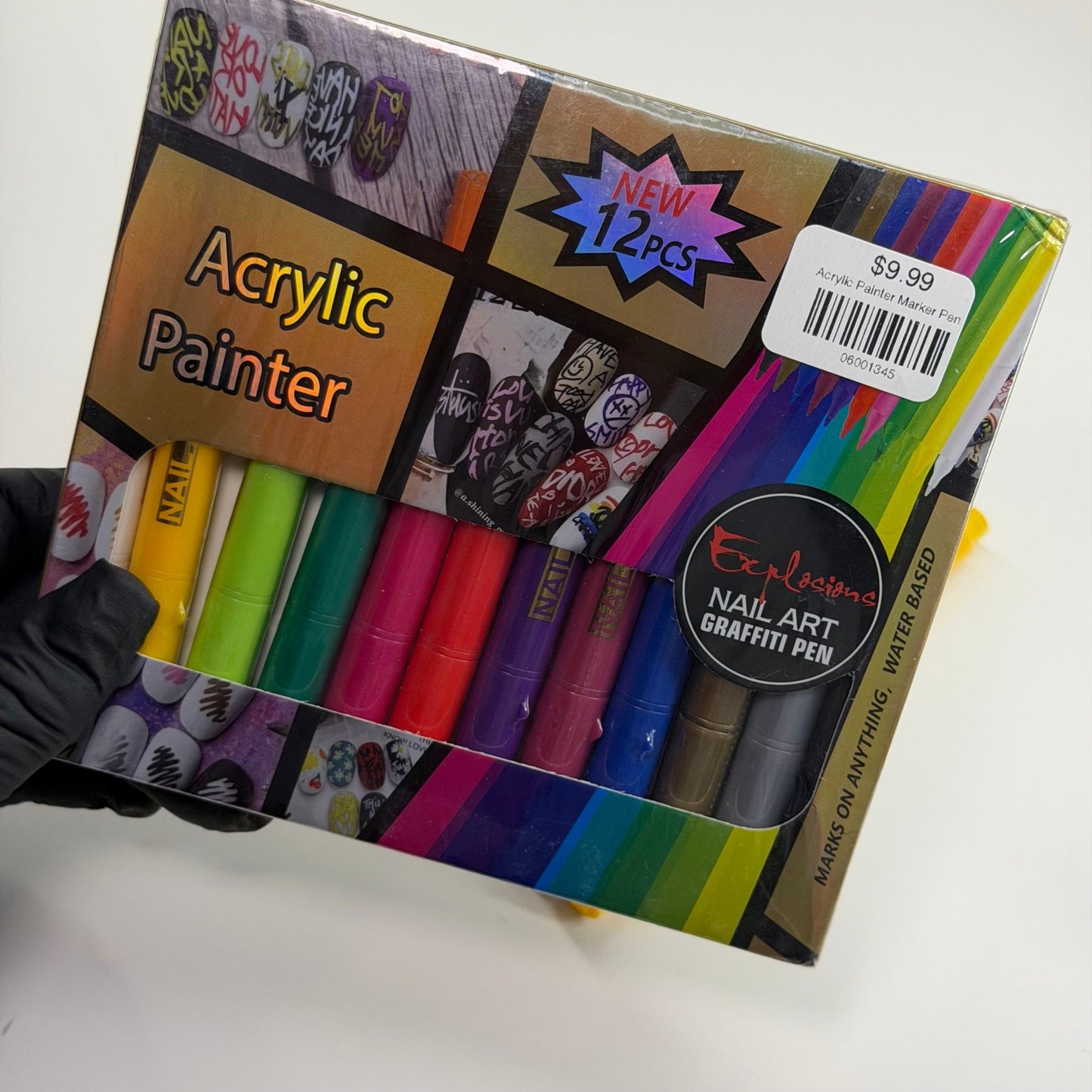 Acrylic Painter Marker Pens Set – Fine Tip Nail Art - JTessentials