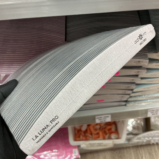 Adoro Nail Files 180/180– Professional Acrylic Nail File - JTessentials