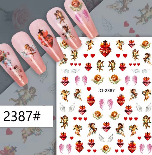 Angels - nail sticker 2387 - JTessentials